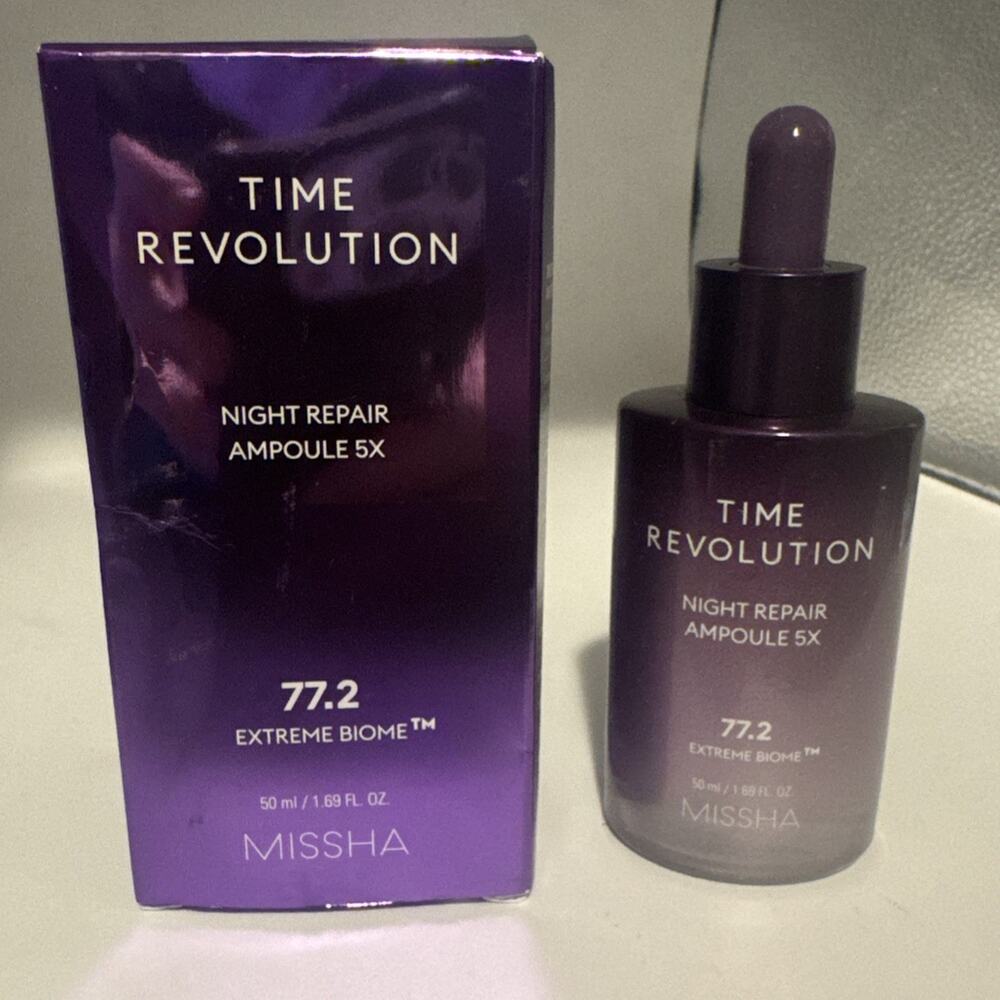 MISSHA Time Revolution Night Repair Ampoule 5X 50ml 1.69 fl. oz. New in Box